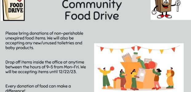 COMMUNITY FOOD DRIVE / FOOD PANTRIES